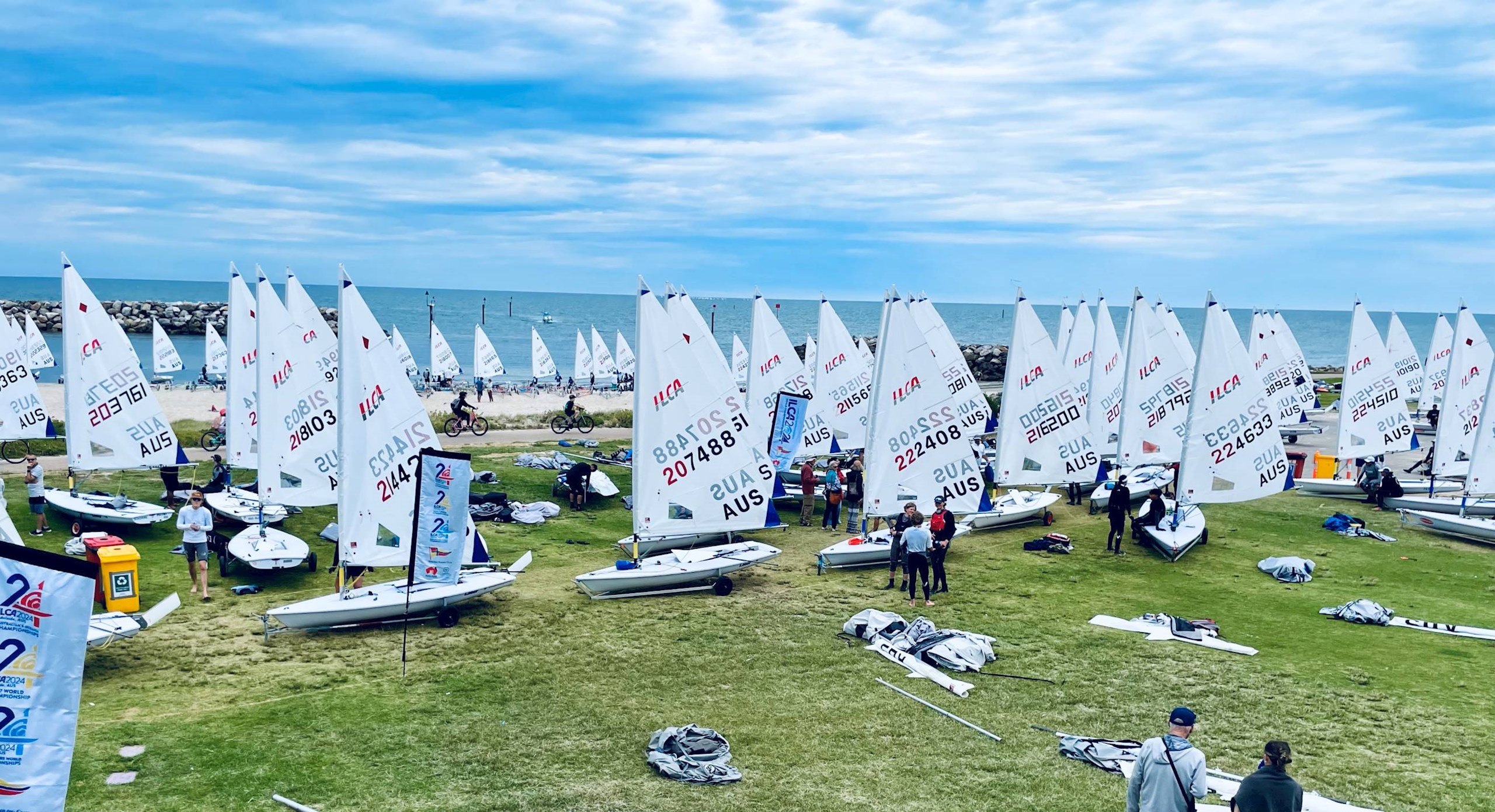 Beyond the ILCA World Sailing Championships Regatta 2024 Adelaide Beaches
